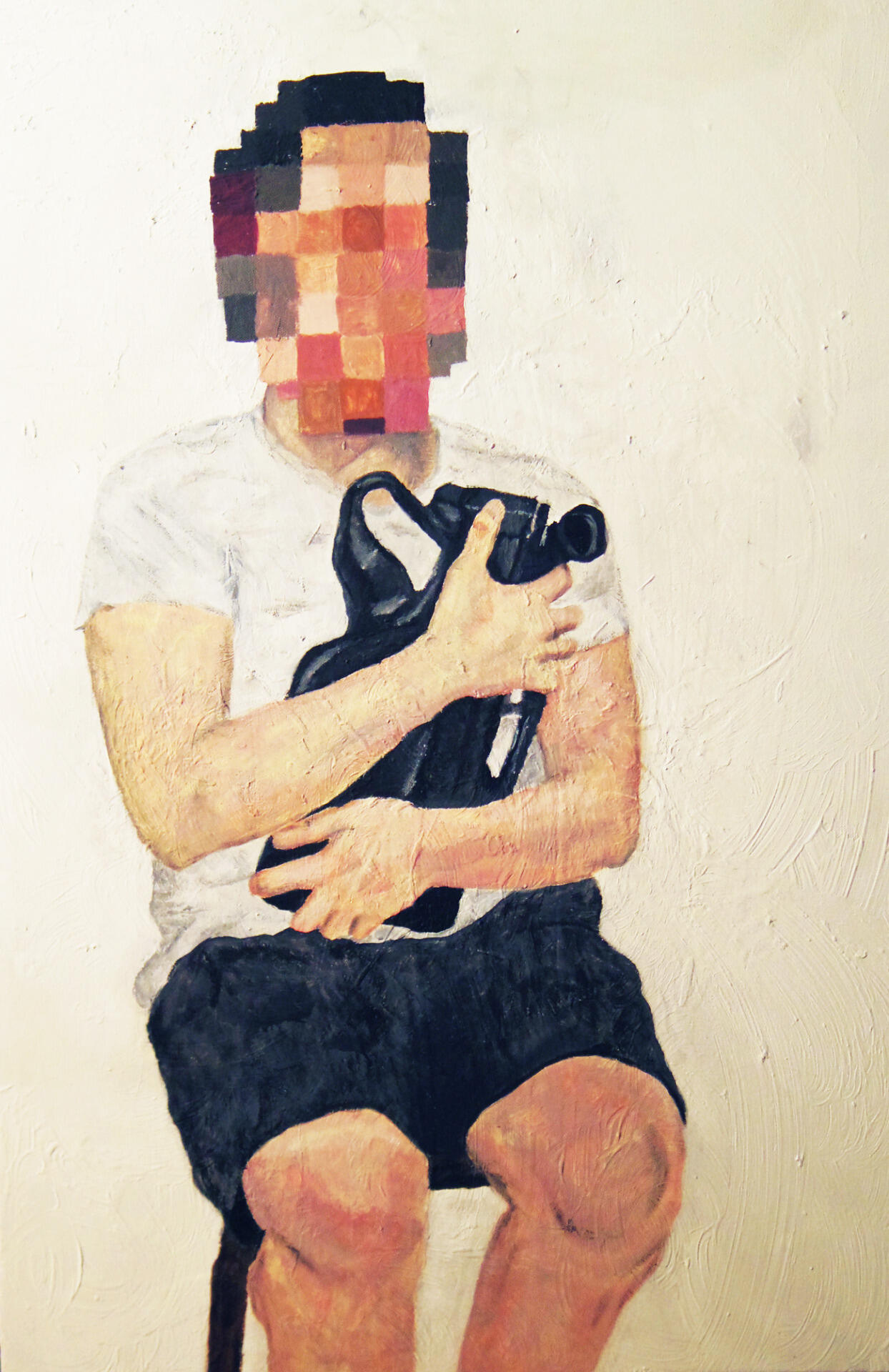Oil on canvas. 24" x 36".