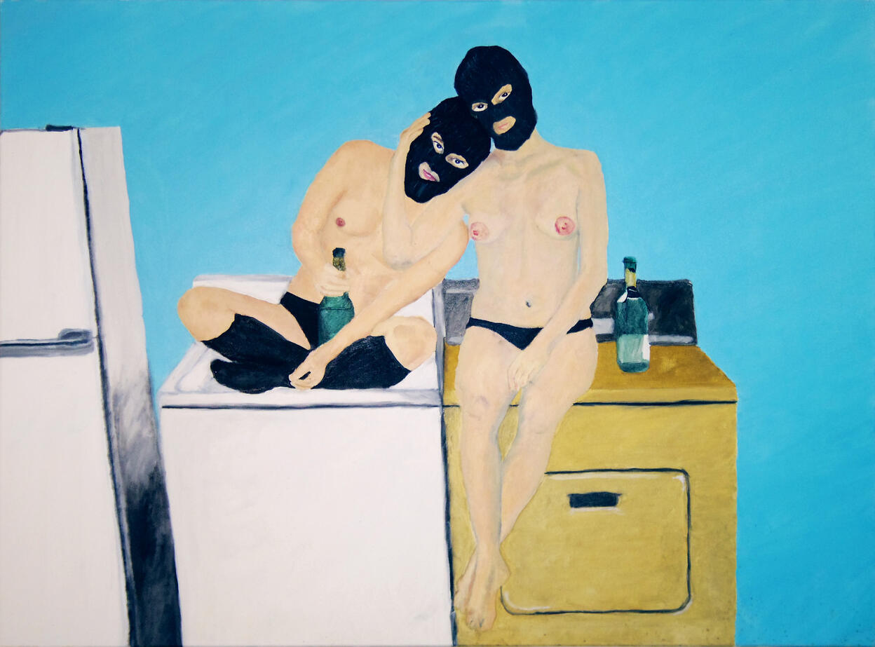 Oil on canvas. 48" x 36".